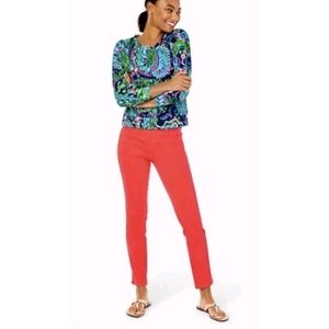 NWT Lilly Pulitzer South Ocean High Rise Jean. Size 16